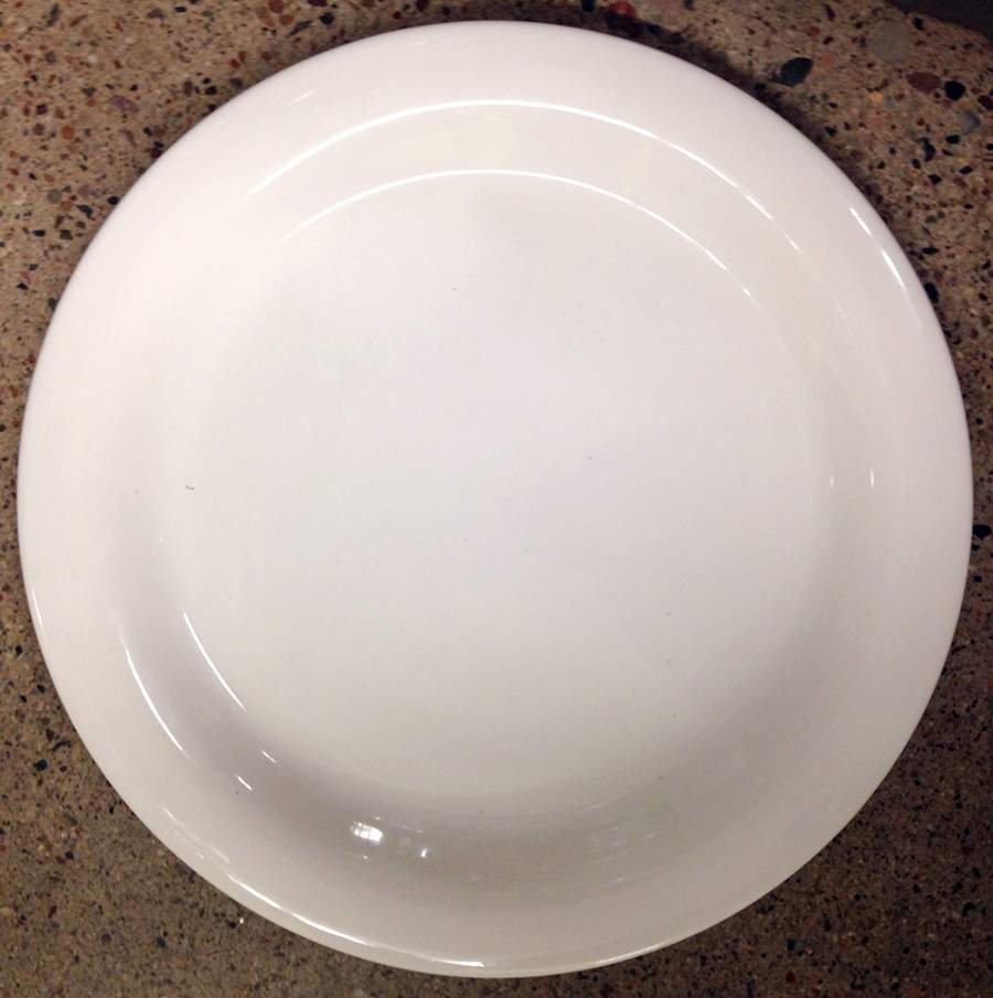 Playa Cream Dinner Plate by Tabletops Unlimited-1