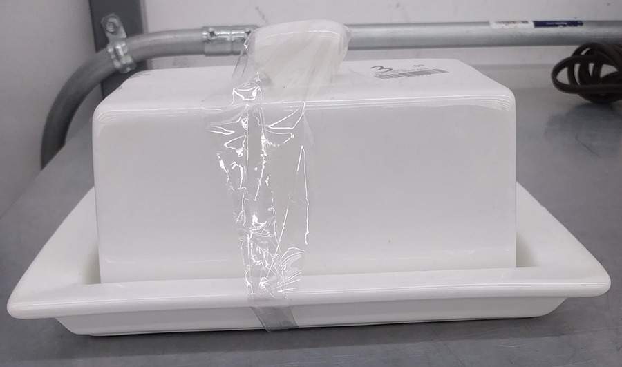 TPA5 Rectangular Covered Butter by The Palm Restaurant-1