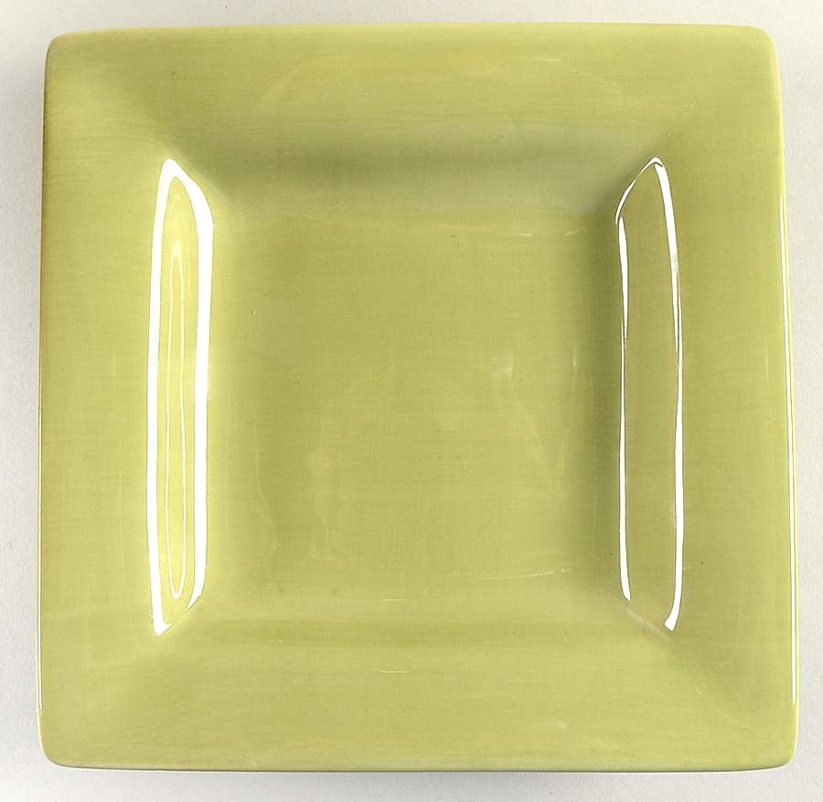 Espana Chartreuse Square Salad Plate by Tabletops Unlimited-1