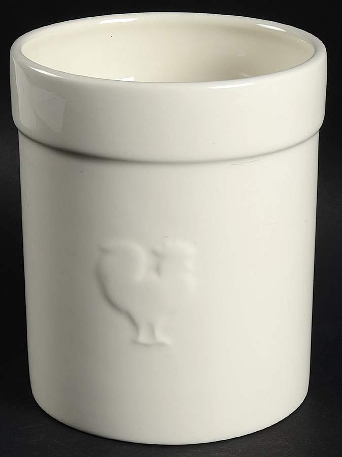 Espana Ivory (Rooster Backstamp) Utensil Holder by Tabletops Unlimited-1
