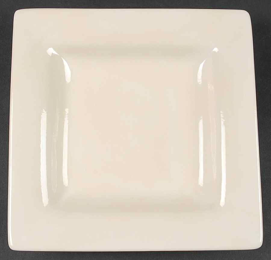 Espana Ivory (Rooster Backstamp) Square Salad Plate by Tabletops Unlimited-1