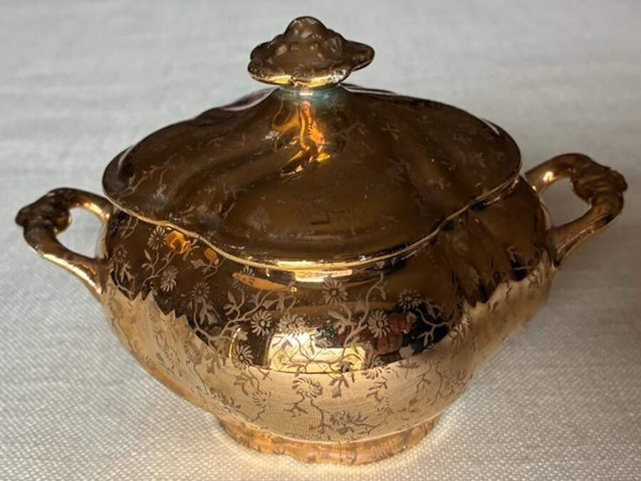 TST751 Sugar Bowl & Lid by Taylor, Smith & Taylor (Ts&T)-1