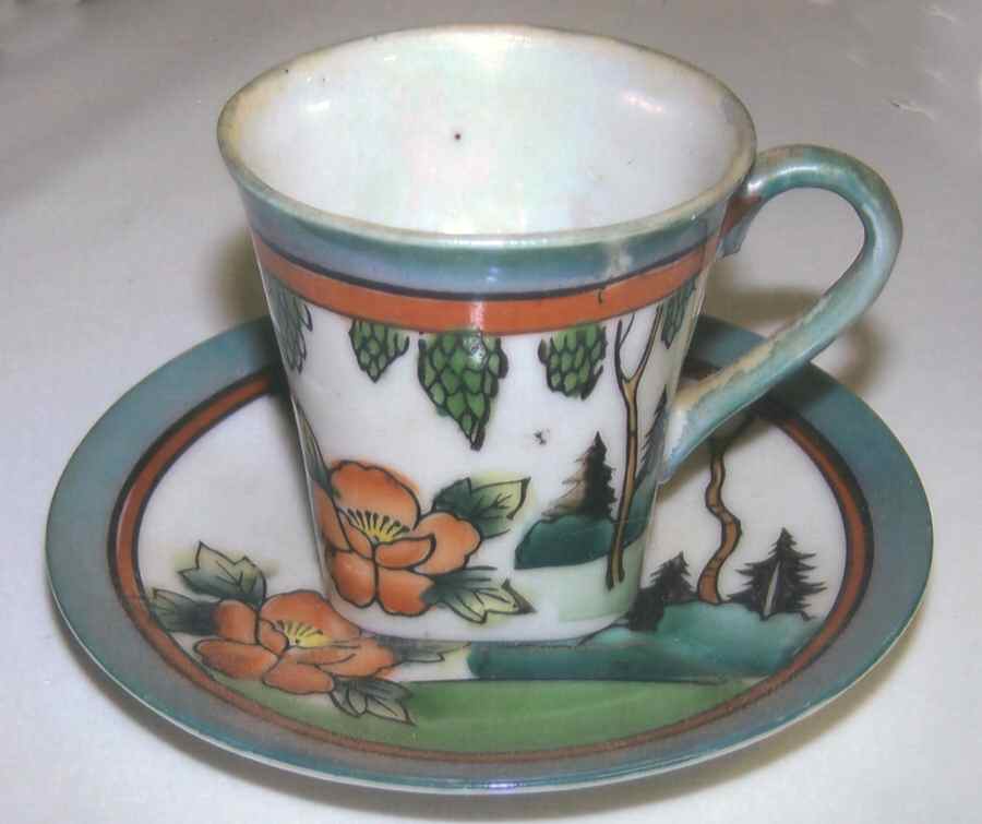 TKI58 Flat Cup & Saucer Set by Takito-1