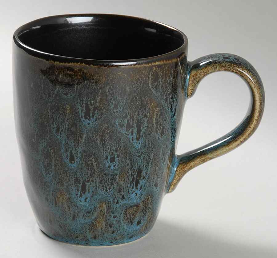 Ostrich Blue Mug by Tabletops Unlimited-1