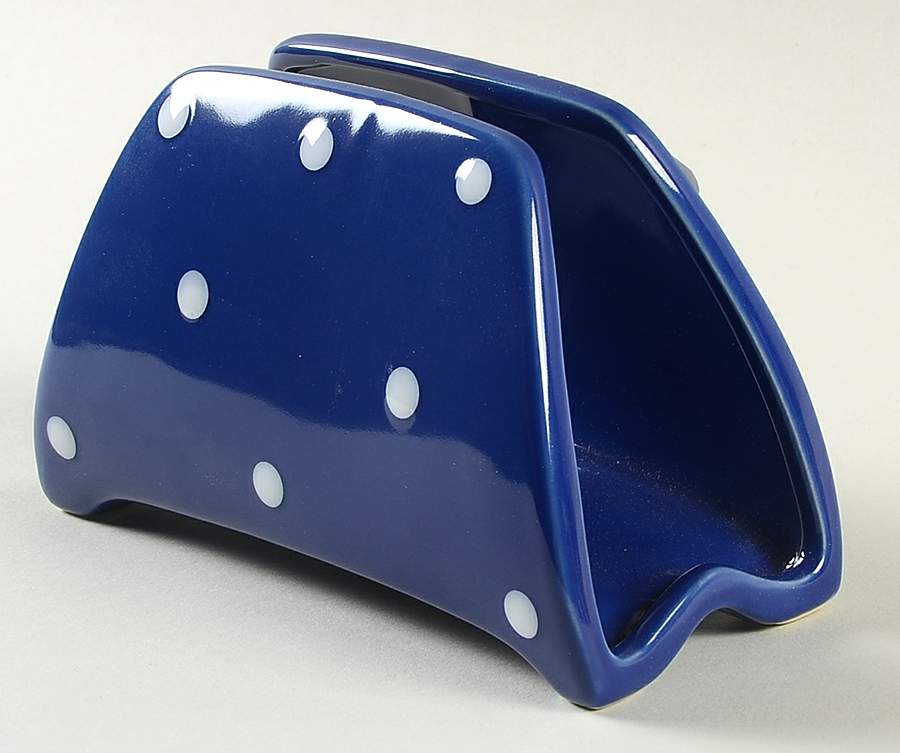 Polkalino Napkin Holder by Tabletops Unlimited-1