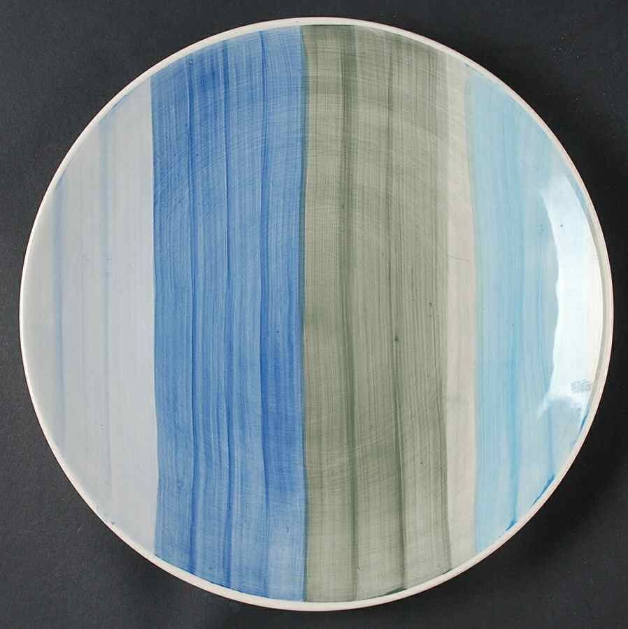 Blue Illusion Service Plate (Charger) by Tabletops Unlimited-1