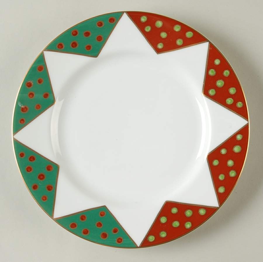Harlequin Salad Plate by Tiffany-1