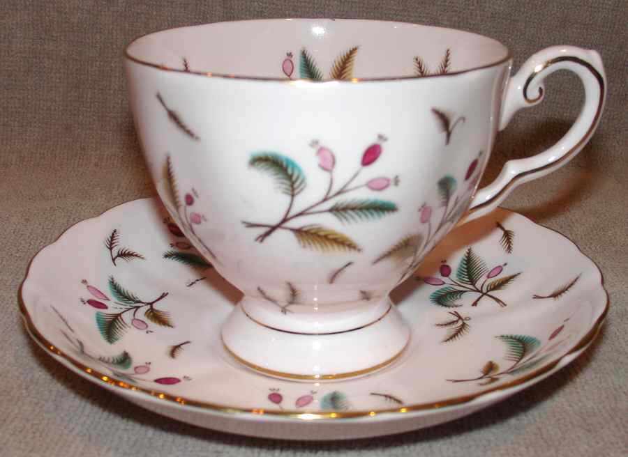1457h Footed Cup & Saucer Set by Tuscan - Royal Tuscan-1