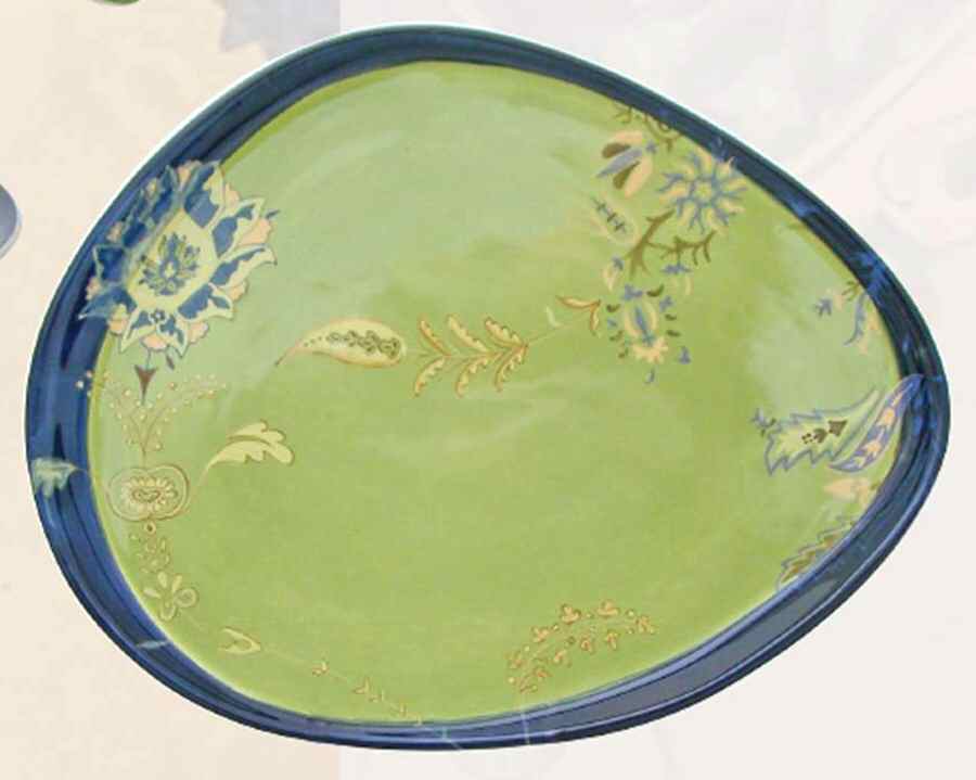 Song Bird 14" Oval Serving Platter by Tracy Porter-1