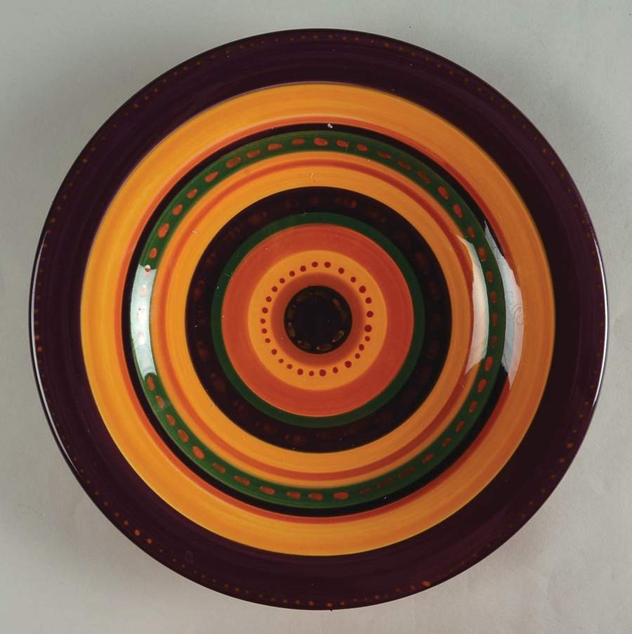 Flamenco Dinner Plate by Tabletops Unlimited-1