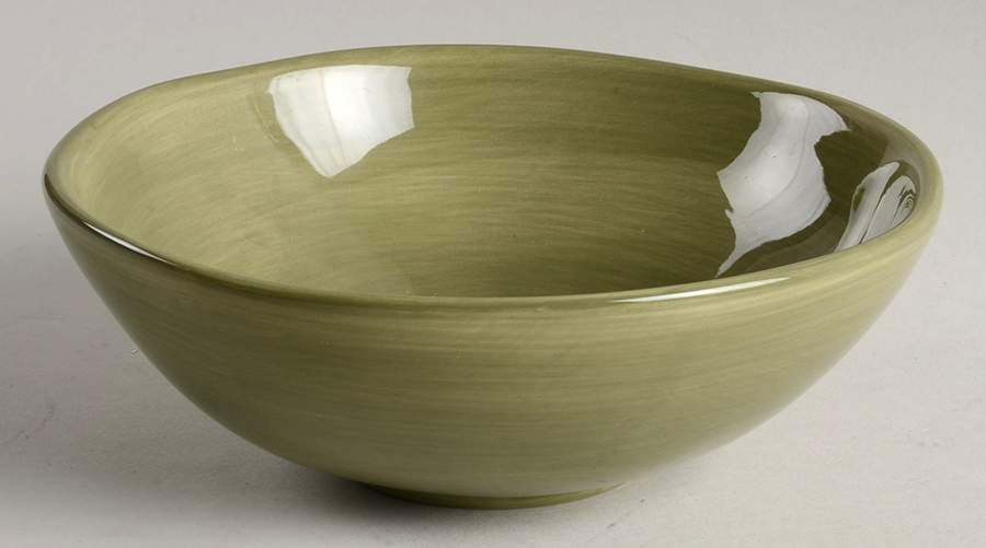 Napoli Green Soup/Cereal Bowl by Tabletops Unlimited-1