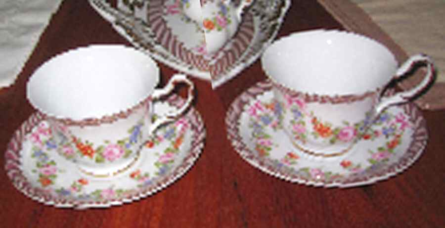 THU405 Footed Cup & Saucer Set by Thun-1