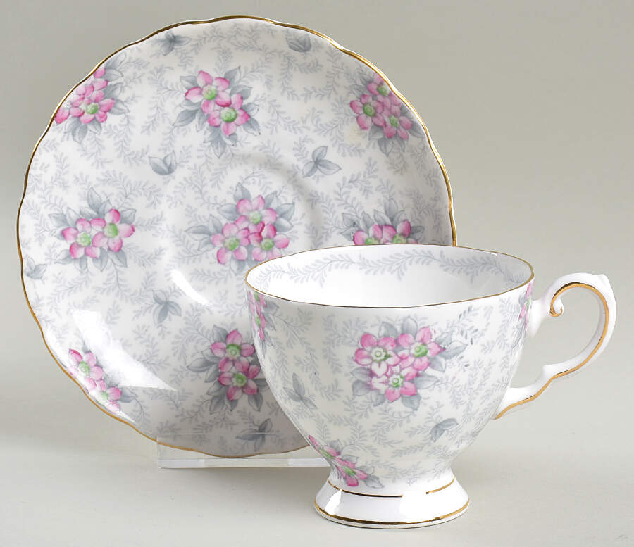 510H Footed Cup & Saucer Set by Tuscan - Royal Tuscan-1
