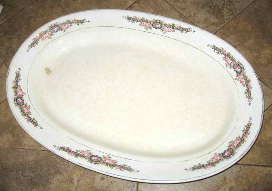 TST979 14" Oval Serving Platter by Taylor, Smith & Taylor (Ts&T)-1