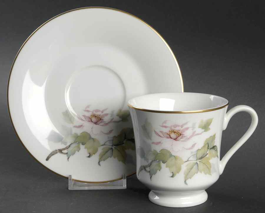TNB1 Footed Cup & Saucer Set by Thornberry's USA-1