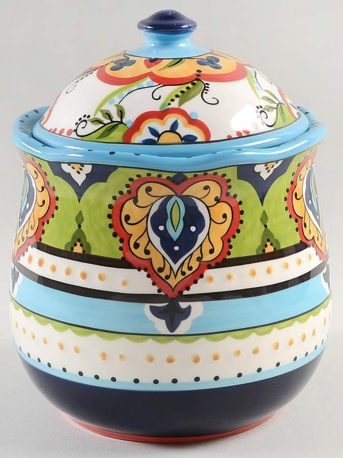 Bocca Large Canister & Lid by Tabletops Unlimited-1