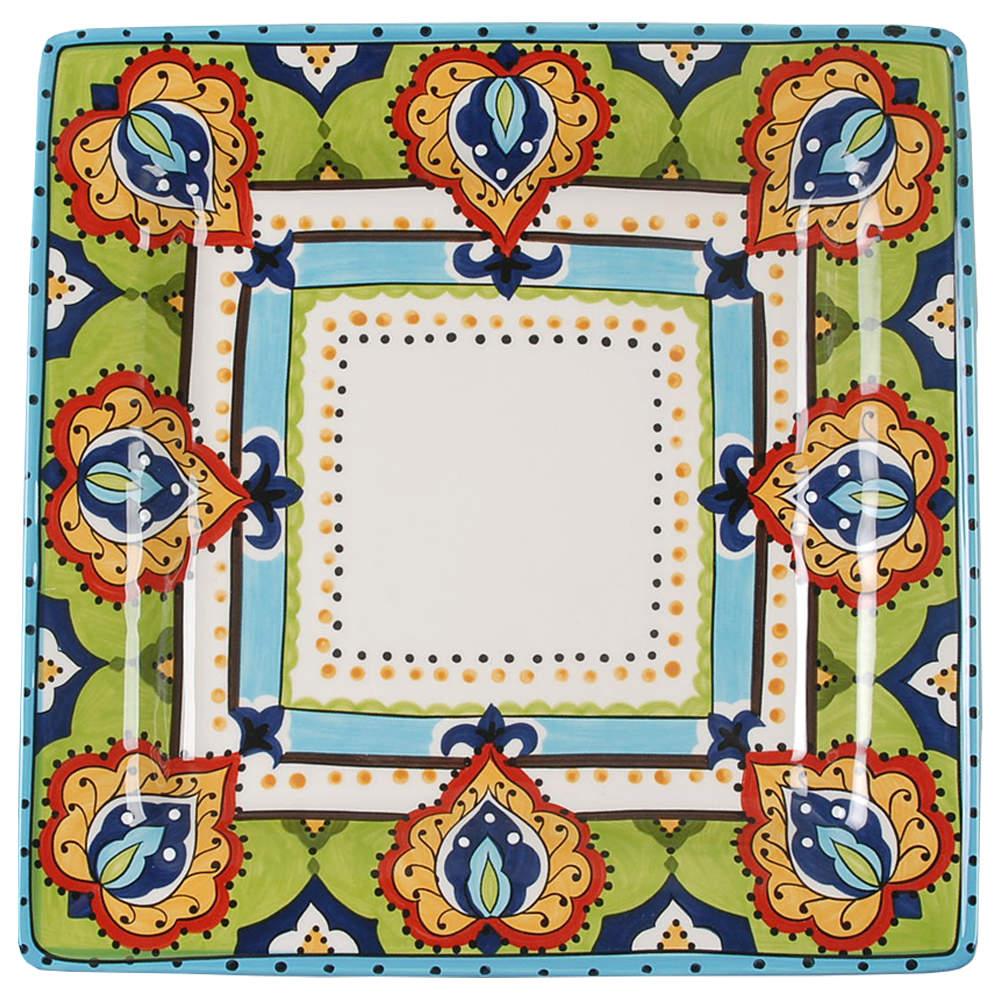 Bocca Square Dinner Plate by Tabletops Unlimited-1