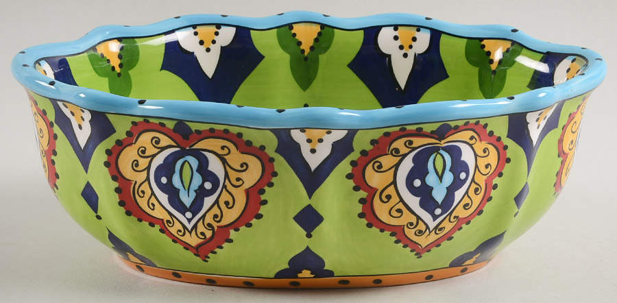 Bocca 9" Oval Vegetable Bowl by Tabletops Unlimited-1