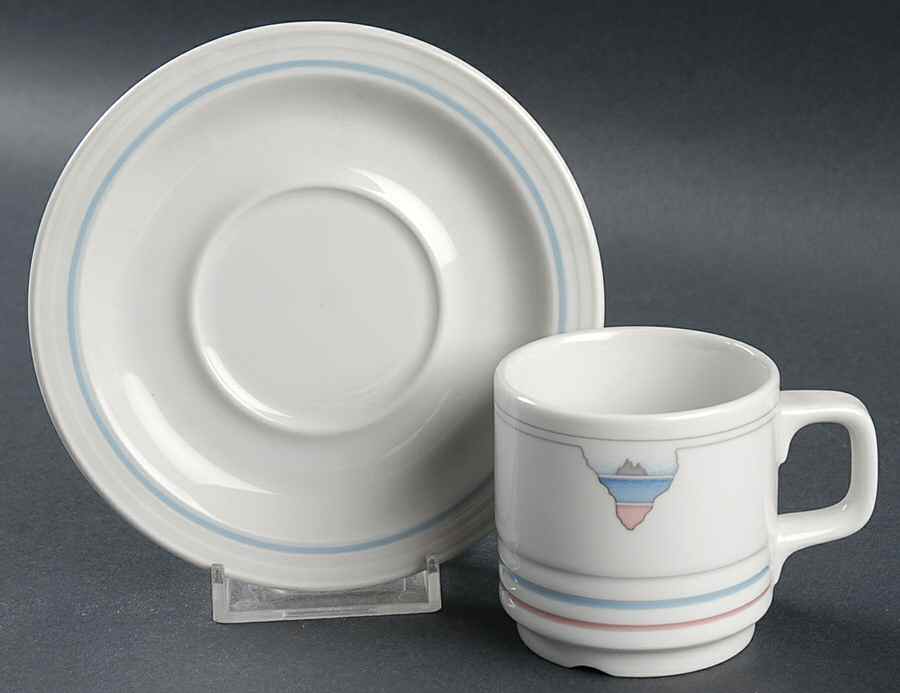 THO461 Flat Demitasse Cup & Saucer Set by Thomas-1
