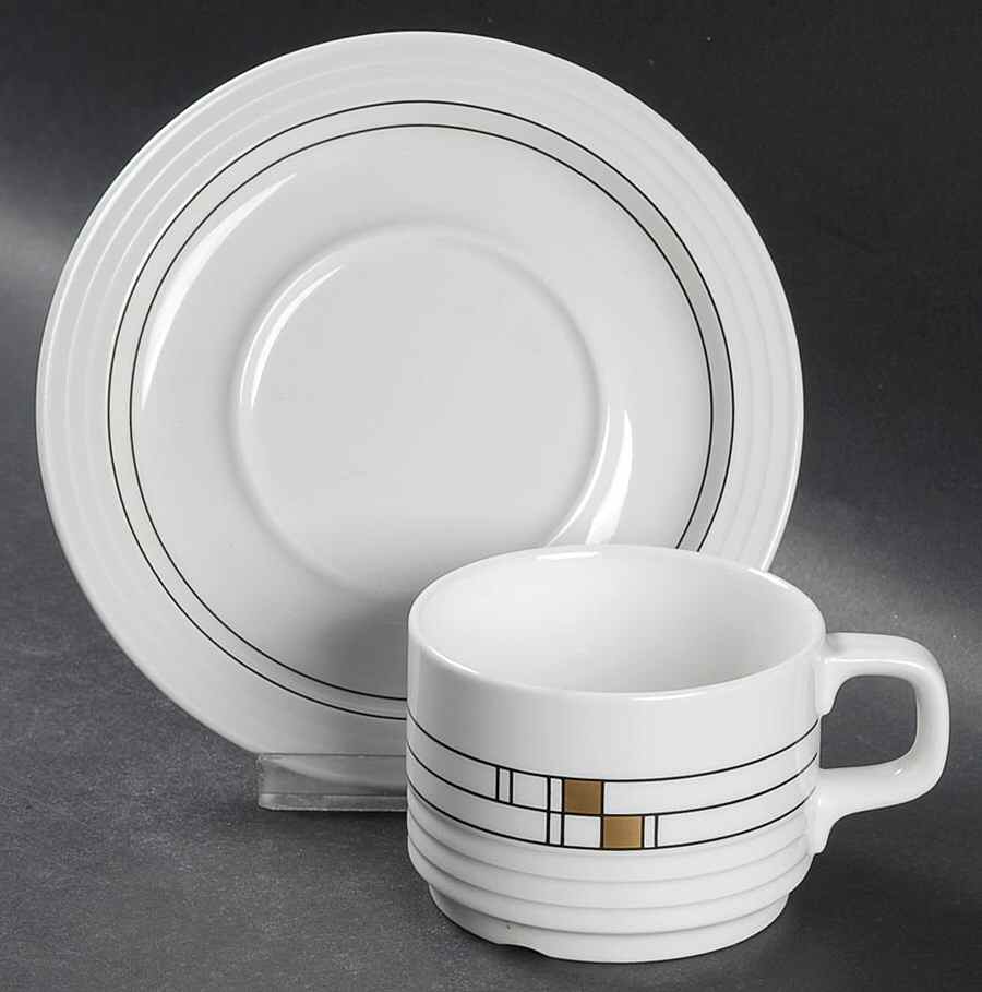 THO465 Flat Cup & Saucer Set by Thomas-1