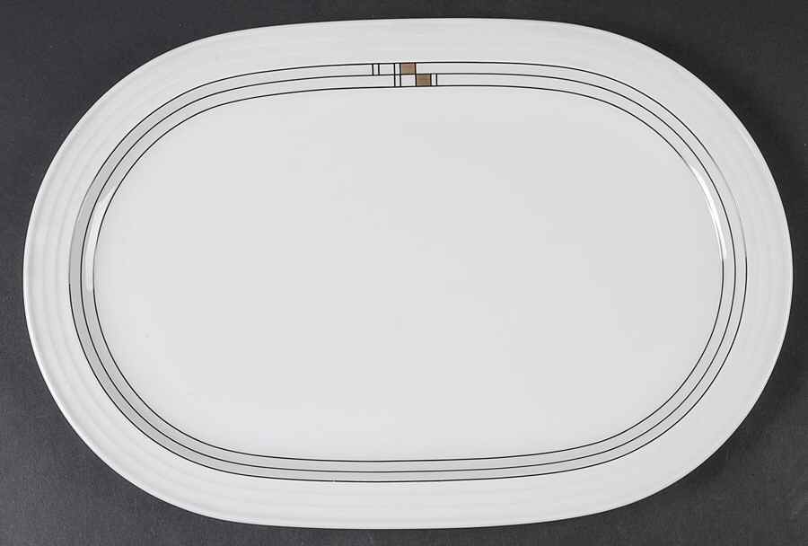 THO465 14" Oval Serving Platter by Thomas-1