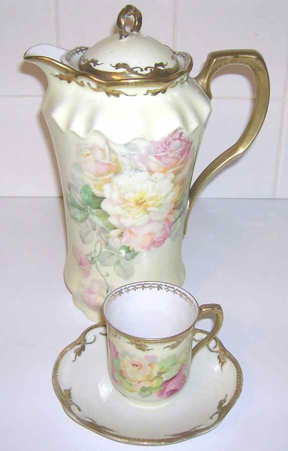 TCG18 Chocolate Pot & Lid by Three Crown (Germany)-1