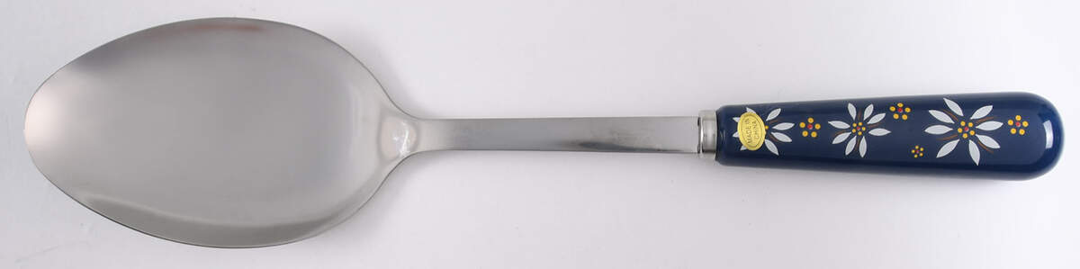 Old World Blue Tablespoon (Serving Spoon) by Temp-Tations-1