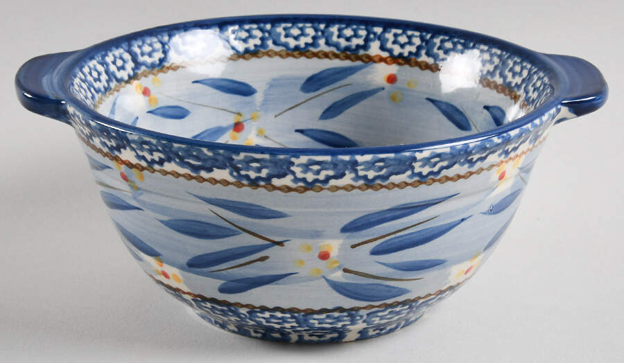 Old World Blue 7" Mixing Bowl by Temp-Tations-1