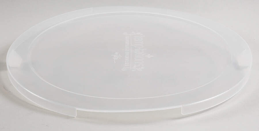 Old World Blue Plastic Lid for 10" Mixing Bowl by Temp-Tations-1