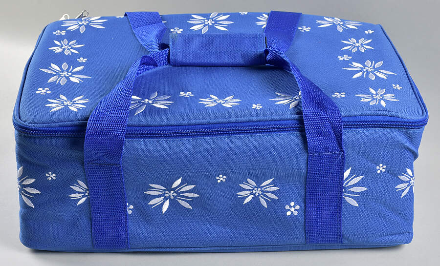 Old World Blue Thermal Tote for RB13, MSRB3, PLRB13 & 2 TRRE16 by Temp-Tations-1