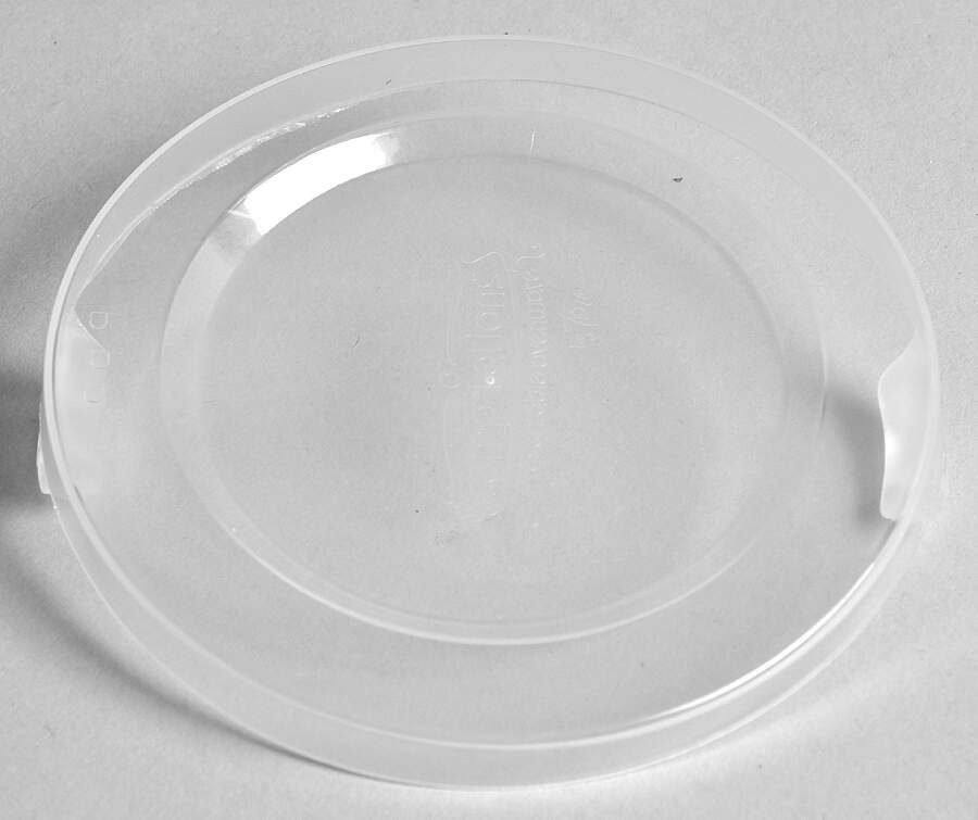 Old World Blue Plastic Lid for 12 Oz Ramekin for Baker & Ramekins Set (Chip & Dip) by Temp-Tations-1