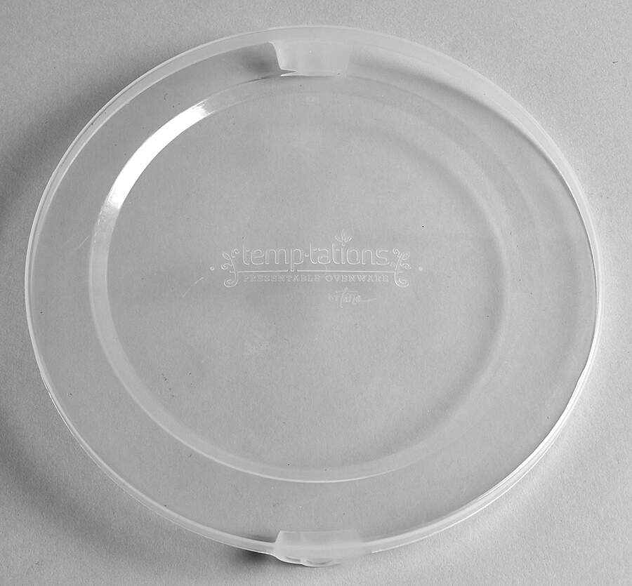 Old World Blue Plastic Lid for 6" Mixing Bowl by Temp-Tations-1
