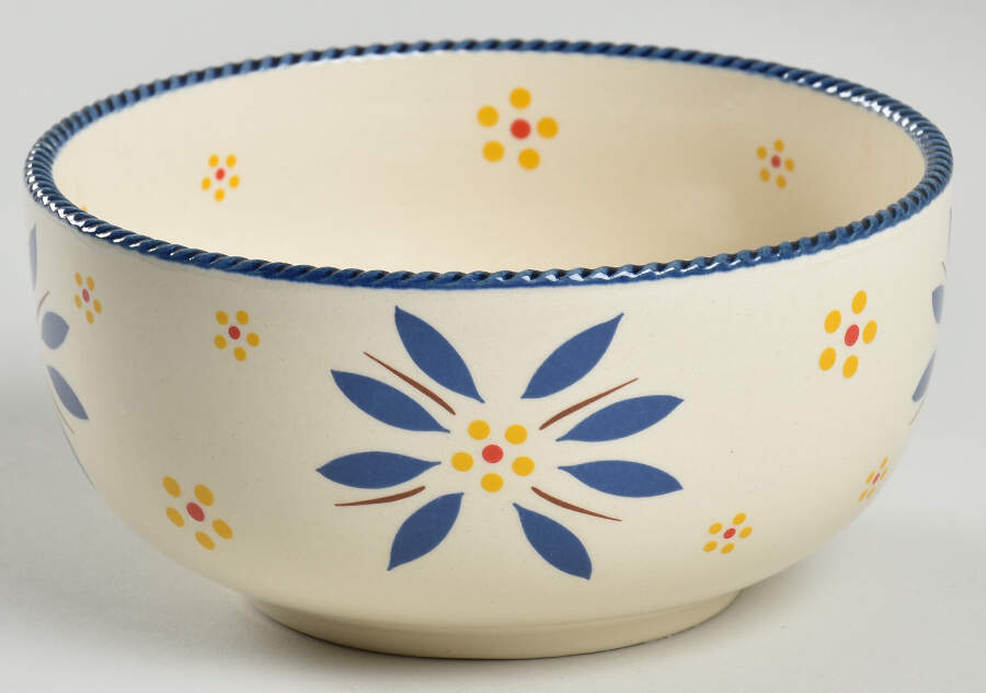Old World Blue Individual All Purpose Bowl by Temp-Tations-1