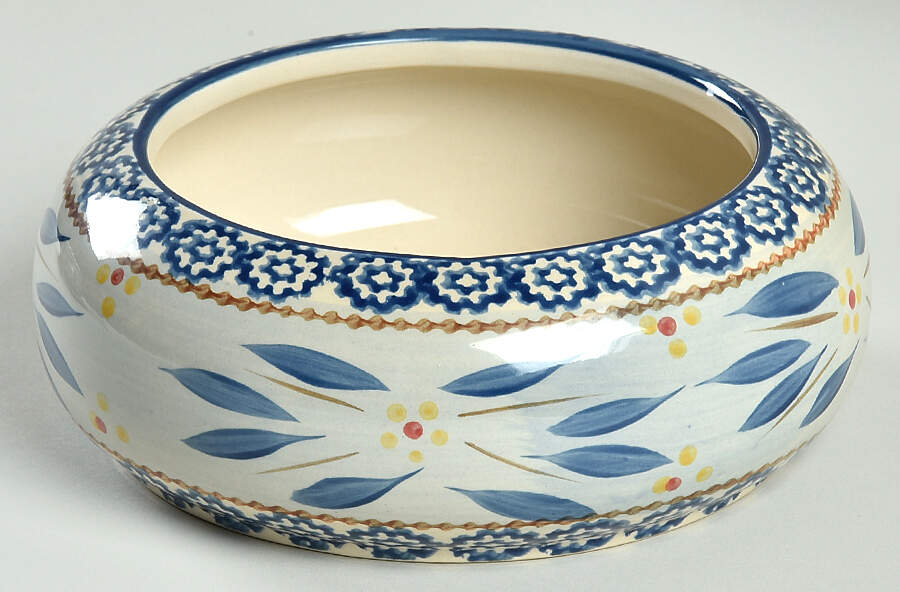 Old World Blue 1 Quart Bowl for Beehive Canister by Temp-Tations-1
