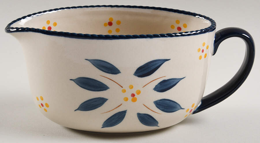 Old World Blue Gravy Boat by Temp-Tations-1