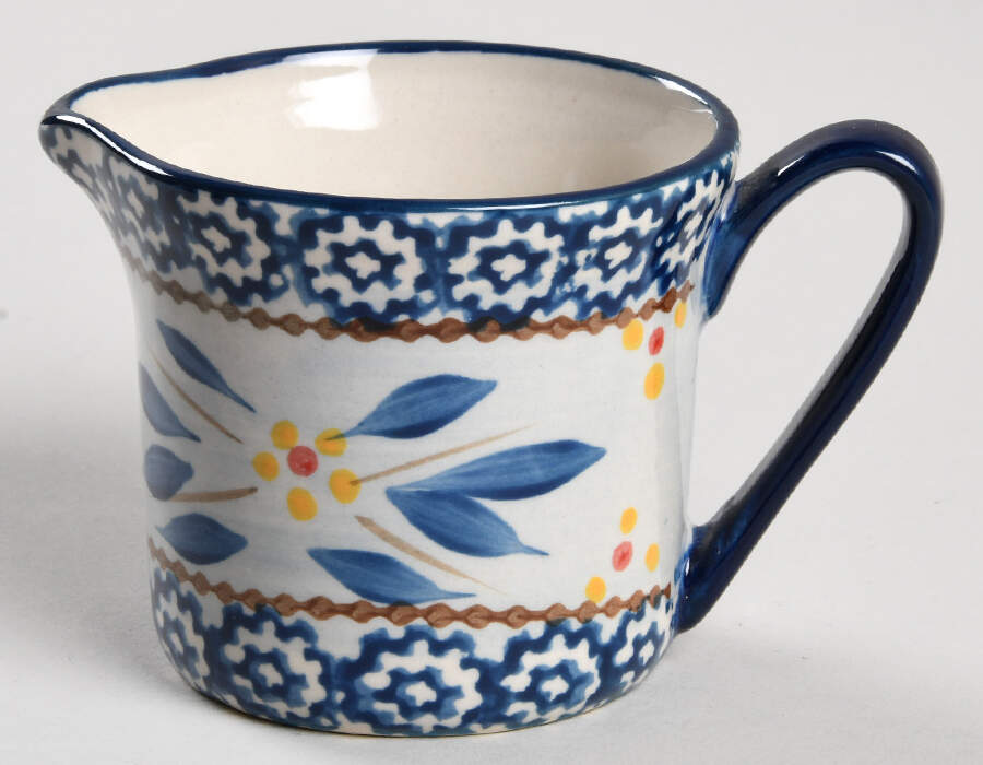 Old World Blue Creamer by Temp-Tations-1