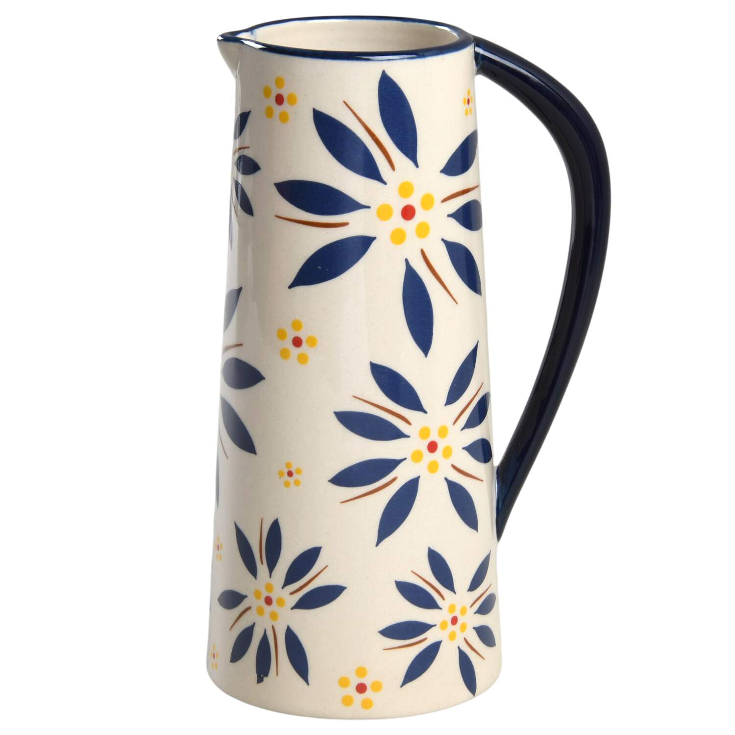Old World Blue 16 Oz Pitcher by Temp-Tations-1