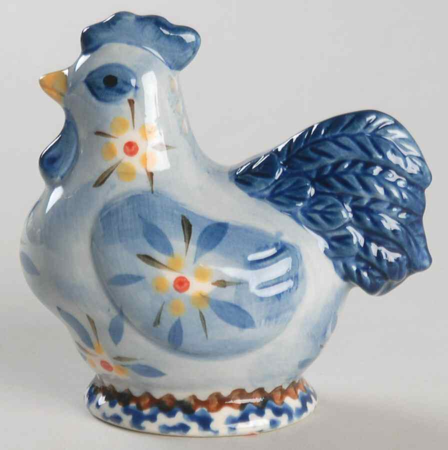 Old World Blue Figural Pepper Shaker by Temp-Tations-1