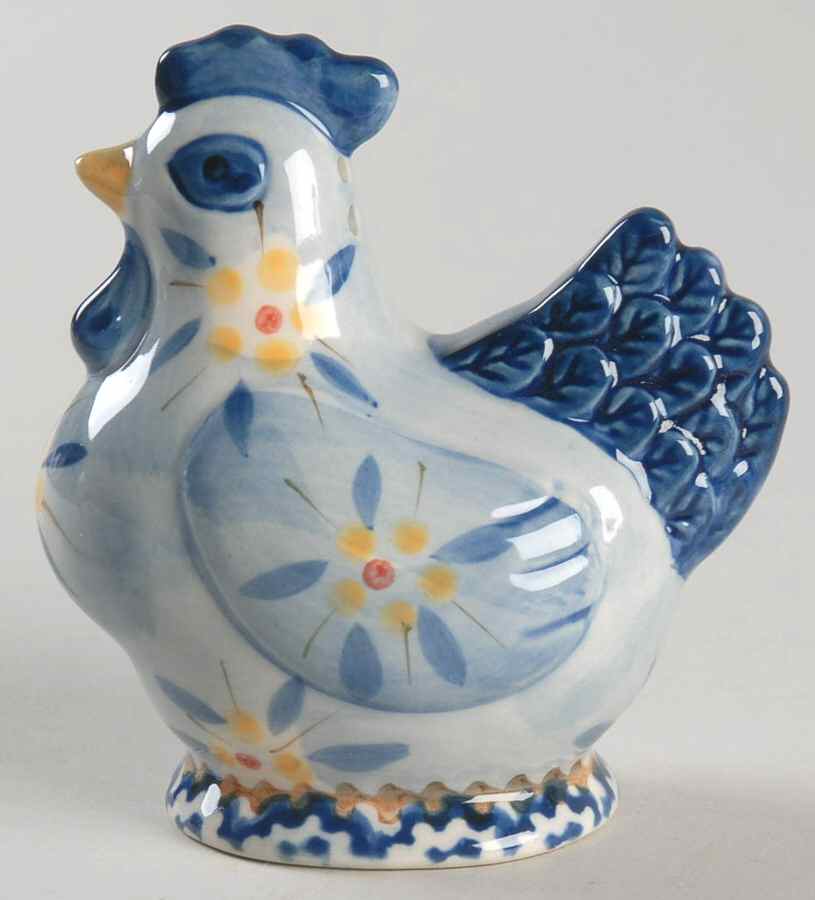 Old World Blue Figural Salt Shaker by Temp-Tations-1