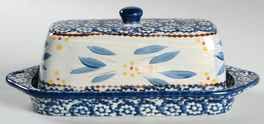 Old World Blue 1/4 Lb Covered Butter by Temp-Tations-1