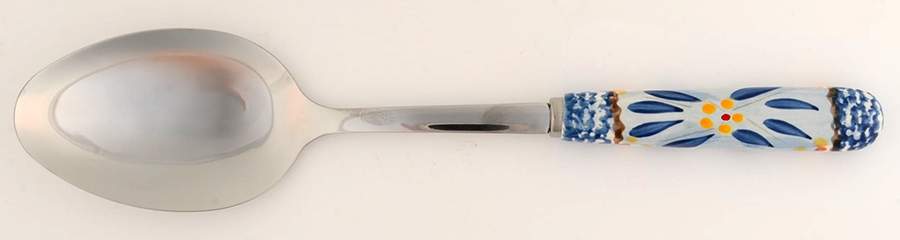 Old World Blue Tablespoon (Serving Spoon) by Temp-Tations-1