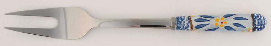 Old World Blue Cold Meat Fork by Temp-Tations-1