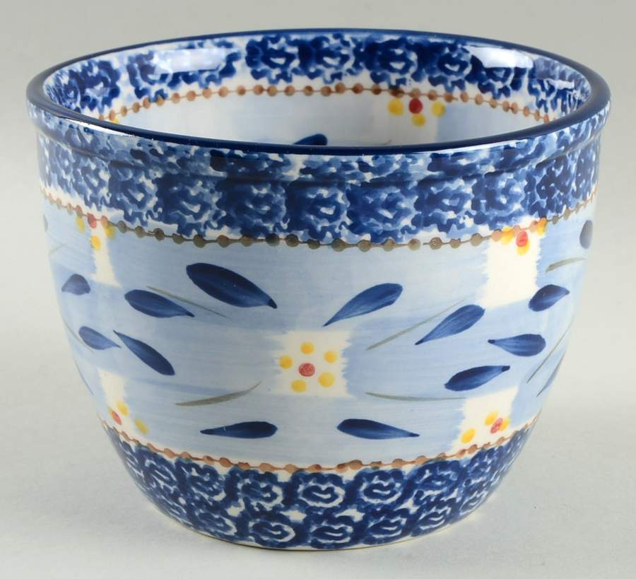 Old World Blue 1 Qt  5" Round Bowl by Temp-Tations-1
