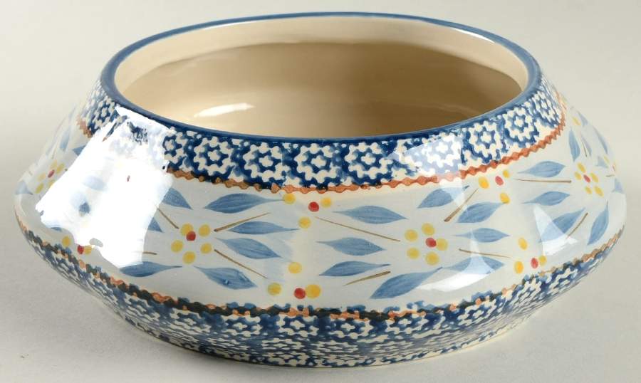 Old World Blue Large Bowl for Christmas Tree Stacking Set by Temp-Tations-1
