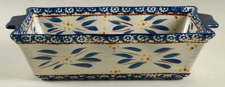 Old World Blue Loaf Pan by Temp-Tations-1