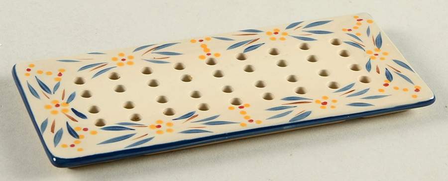 Old World Blue Drip Tray for Loaf Pan by Temp-Tations-1