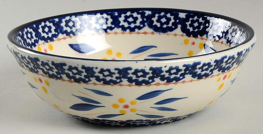 Old World Blue Fruit/Dessert (Sauce) Bowl by Temp-Tations-1