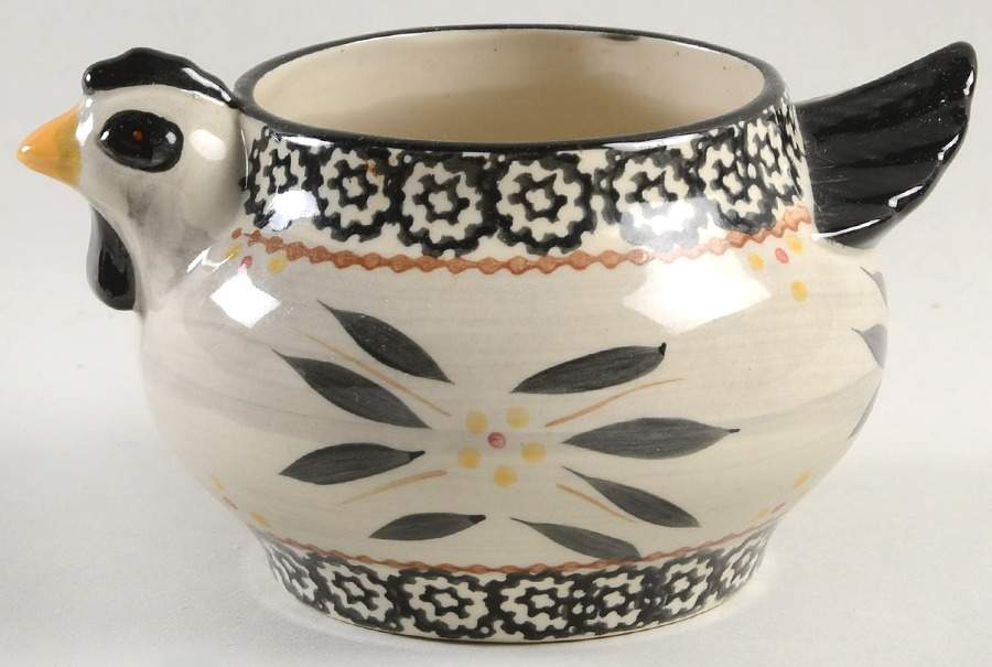 Old World Black Soup Mug by Temp-Tations-1