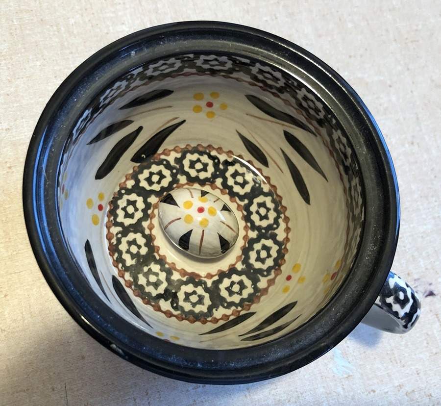Old World Black Soup Mug No Lid by Temp-Tations-1