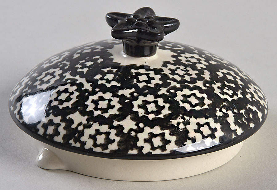 Old World Black Lid for Small Teapot Votive Candleholder by Temp-Tations-1